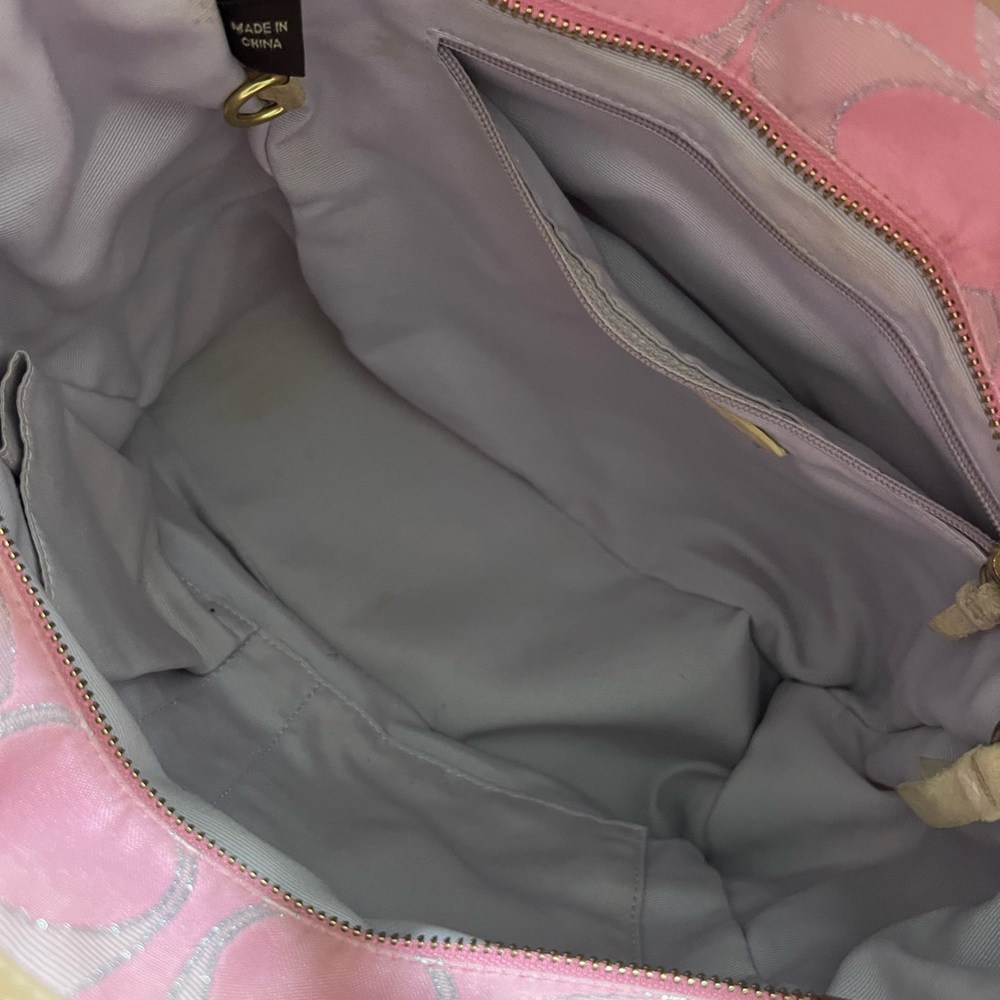 Authentic Vintage Coach Patchwork Hampton Tote Ba… - image 4